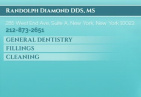 Randolph M Diamond, DDS MS
