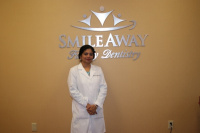 Dr Ammal in white