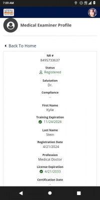 Practice Profile