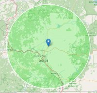 Service Area Radius