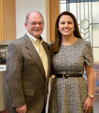 Dr. Taylor and Dr. Nisha Bhattarai