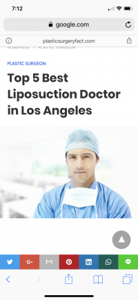 Dr. Kenneth Hughes Voted Best Liposuction Doctor