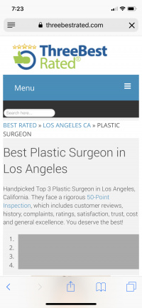 Dr. Kenneth Hughes is Best Plastic Surgeon in Los Angeles