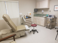 Modern treatment rooms with digital x-ray and  sonogram capability