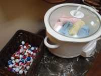 Longmont CO dentist Artistic Smiles balm and warm towels