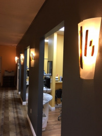 The hallway to a clinical room at Longmont CO dentist Artistic Smiles