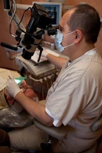 We use all of the latest technologies, including microscopic endodontic treatment