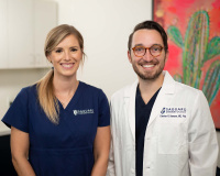Dr. Carsten R. Hamann with Aesthetician, Jan