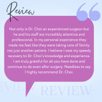 Reviews for Dr. Michael Choi