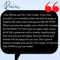 100 pound weight loss with Dr.Choi