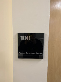 Assure Recovery Center office sign