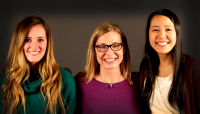 Dr. Courtney Putnam, Dr. Lisa Hamilton, and Dr. Kimberly Woo welcome you to All About Eyes!