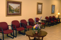 Waiting Room at the Flower Mound Family Health Center