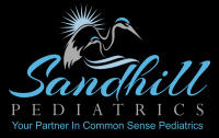 Sandhill Pediatrics Logo with Slogan