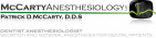 McCarty Anesthesiology, LLC - mobile anesthesia throughout MA, RI & CT