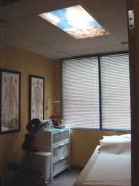 Authentic Chinese Acupuncture treatment room