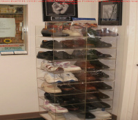 Shoe Rack at Dr John J Hickey DPM PLLC office
