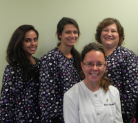 From left to right: Ms. Gina, Ms. Tori, Dr. Kerri, and Ms. Jane 1