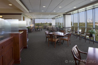 waiting rooms on each floor 4