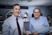 Ross Davis, PA-C and Dr. F. Victor Rueckl, MD 1
