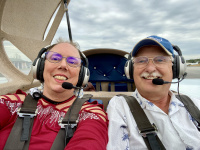 Flying in my plane! 0