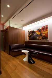 THE PATIENT AND FAMILY WAITING AREA 7