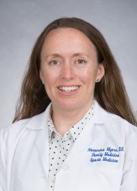 Dr. Alexandra Myers, DO practices at San Diego Sports Medicine & Family Health Center 0