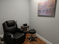 Private infusion rooms with massage recliners 2