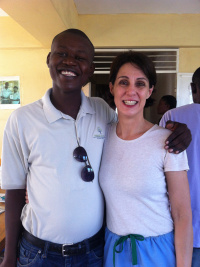 My Driver and I in Haiti during one of my medical missions. 1