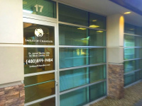 entrance to our dental implant center in Chandler  AZ 5