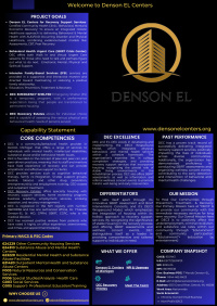 Denson EL Centers Capability Statement 2