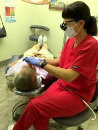 dental hygienist at Dr. Rohanl Deriana's dentistry office in Tuscon AZ 9