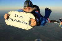 The Conklin Clinic puts the jump back into people's lives.  4